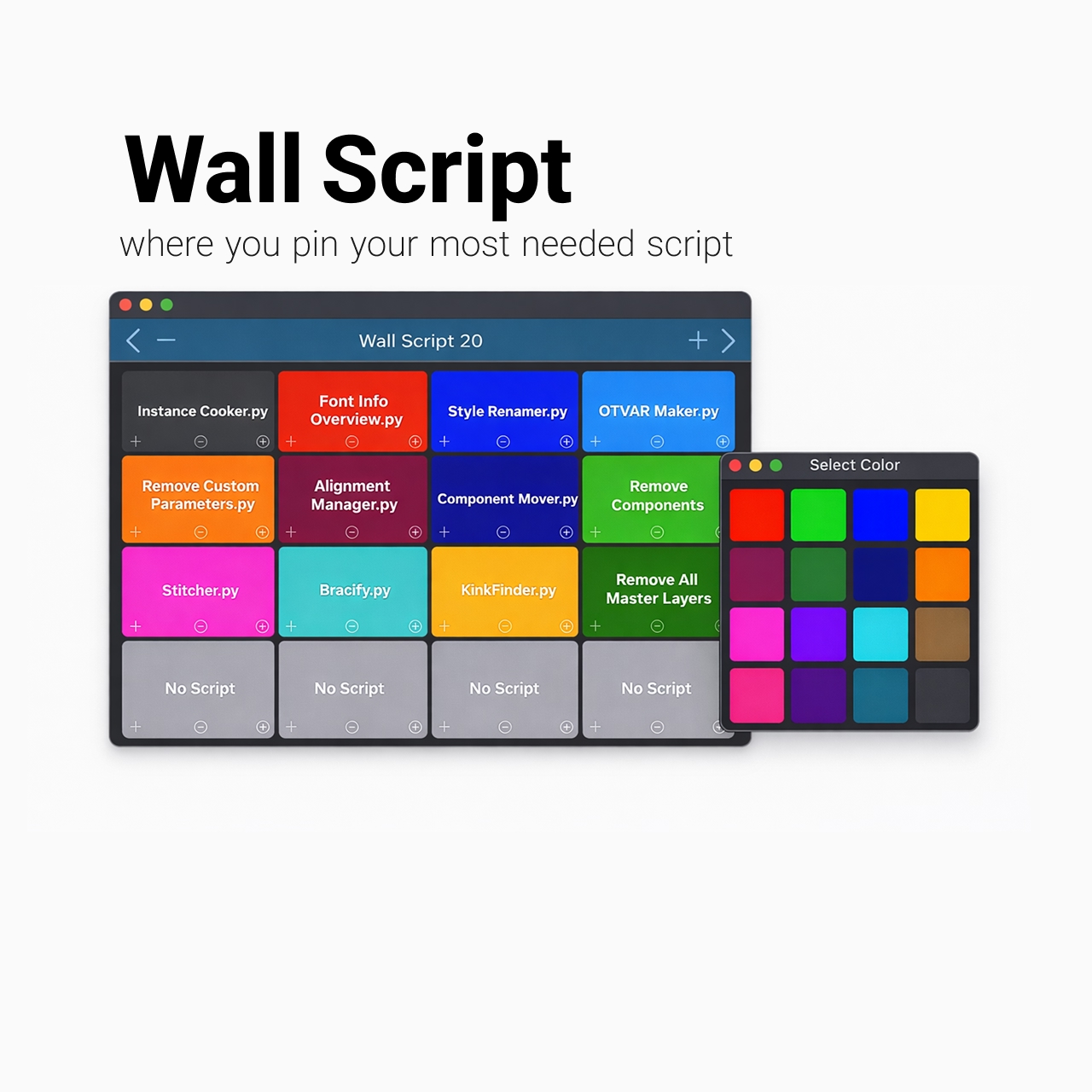 Wall Script ابزاری هوشمند برای اجرای سریع اسکریپت‌های پرکاربرد