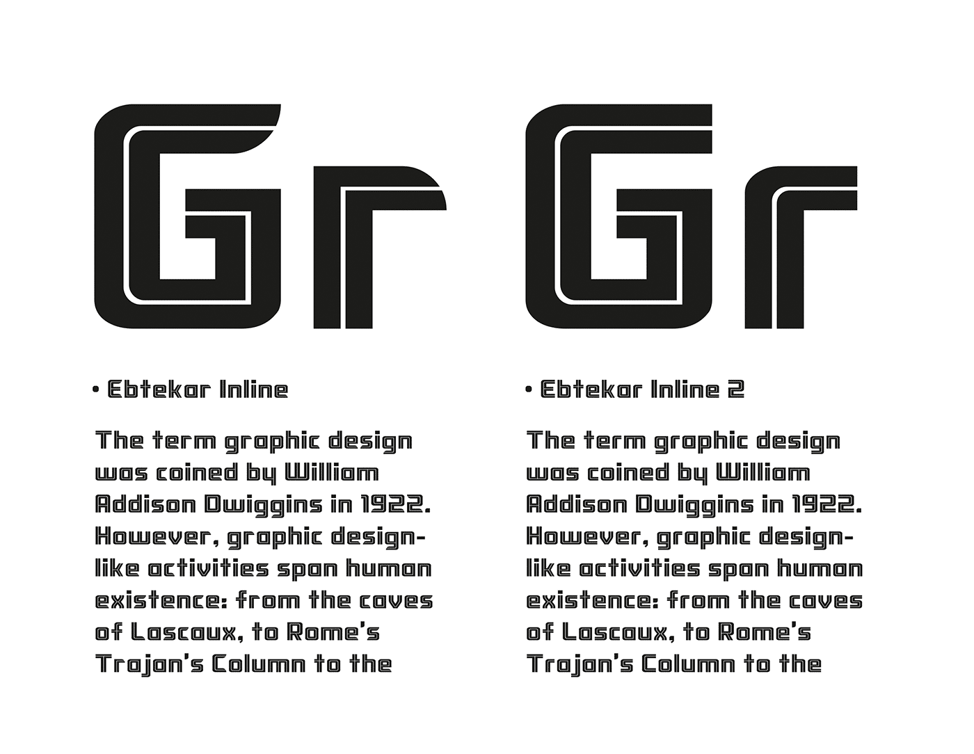 فونت ابتکار ebtekar font