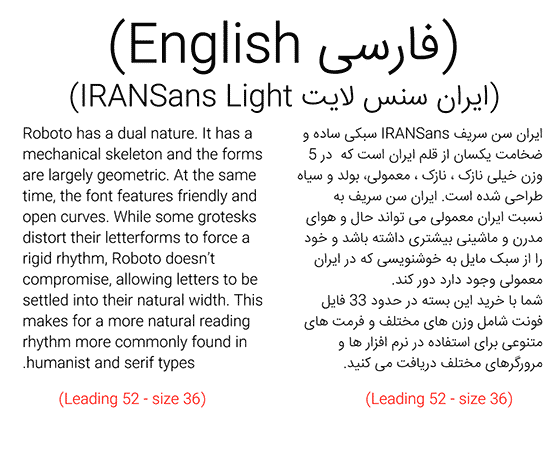 فونت ایران‌سنس