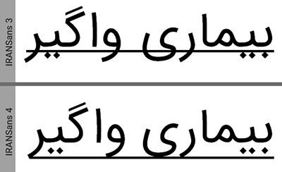 فونت ایران‌سنس