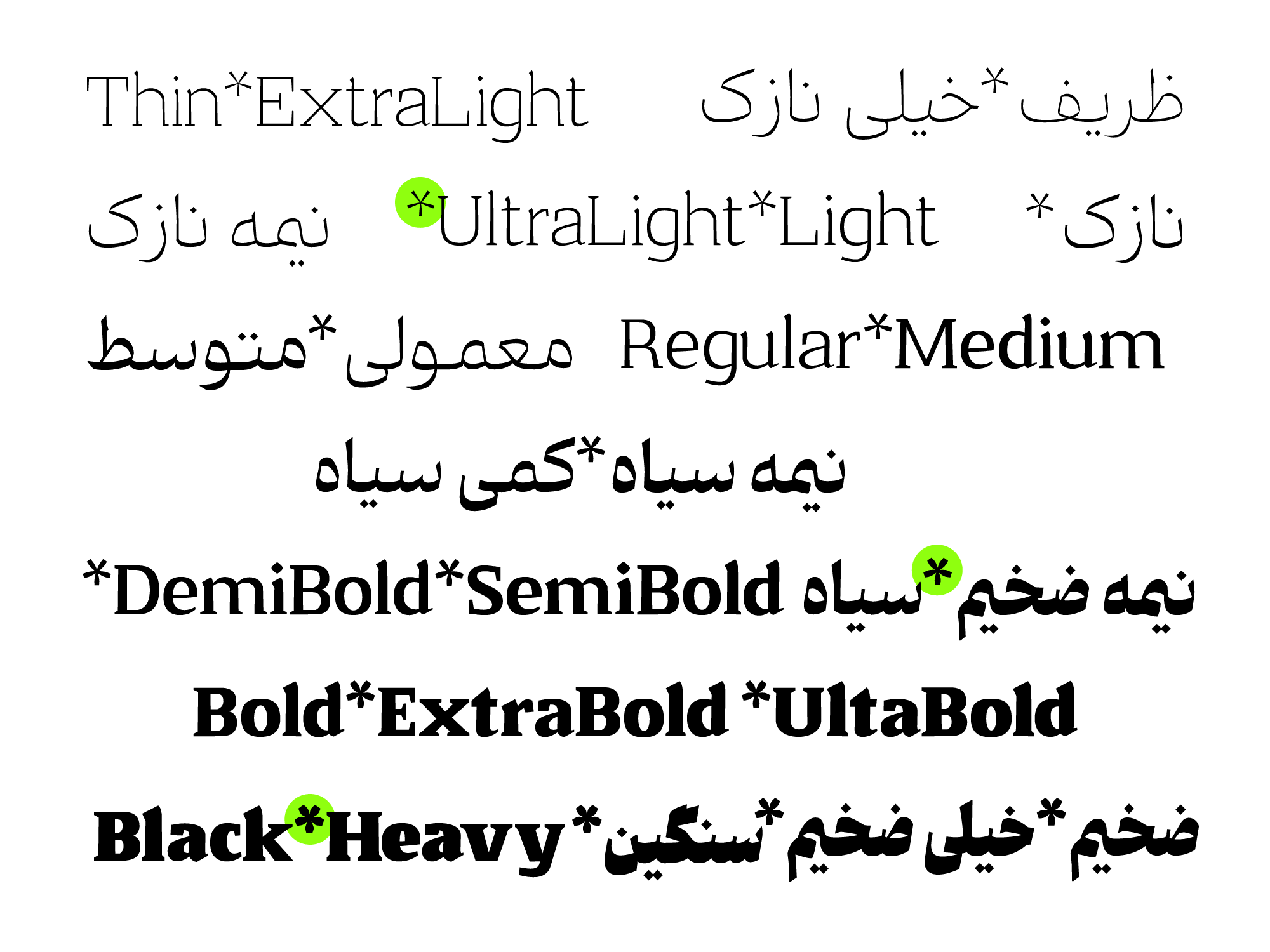 فونت فوو veno font