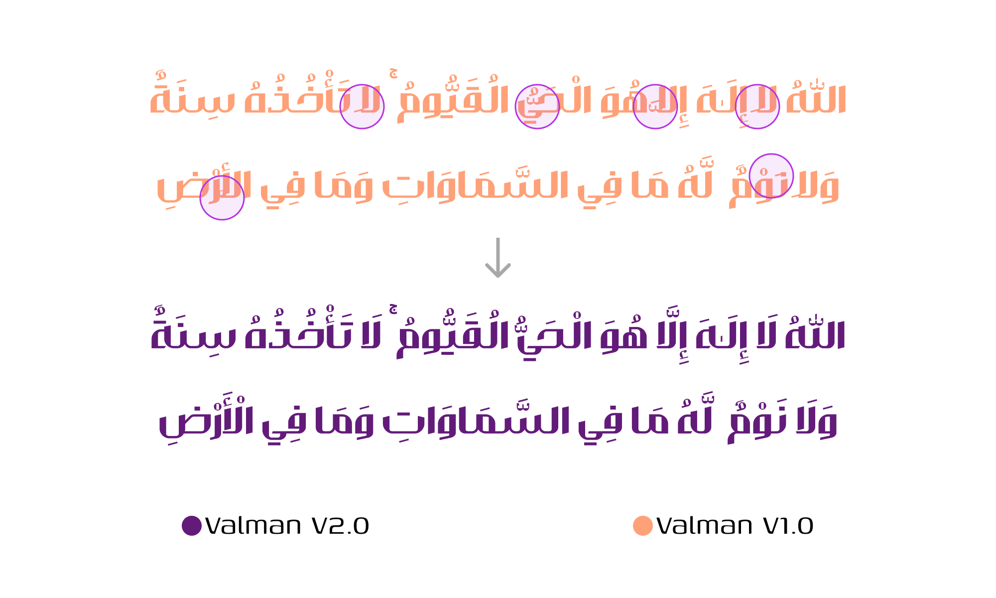 در نسخه‌ی ۲ فونت والمان چه تغییراتی می‌بینیم؟