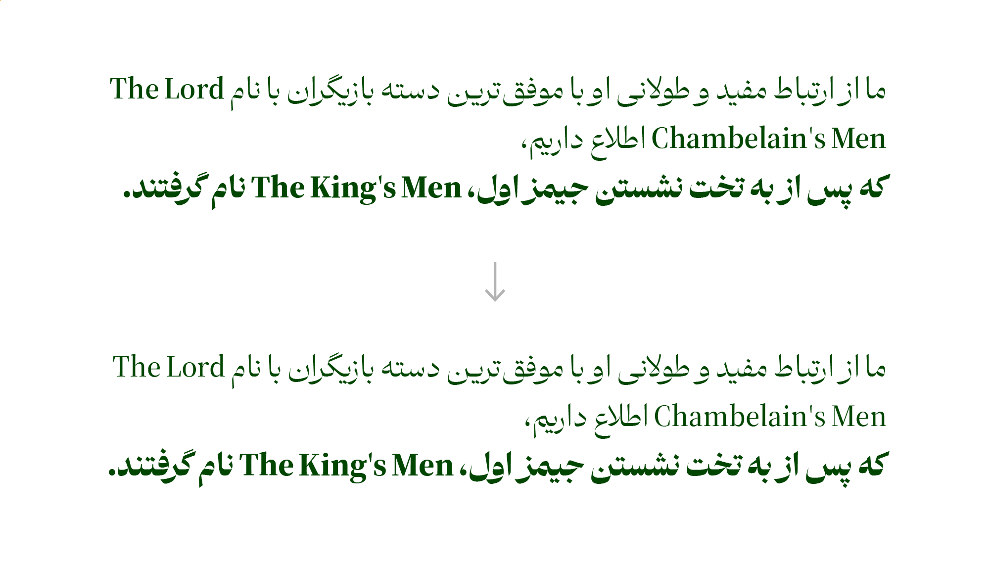 در نسخه‌ی ۲ فونت ابَر چه تغییراتی می‌بینیم؟